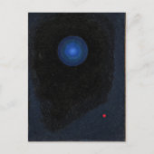 Carte Postale Kandinsky - Bleu, art abstrait (Devant)