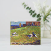 Carte Postale Kandinsky - Blue Rider, paysage (Debout devant)