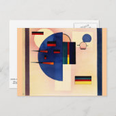 Carte Postale Kandinsky - Calmé (Devant / Derrière)