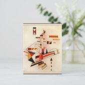 Carte Postale Kandinsky - Certainement, art abstrait, (Debout devant)