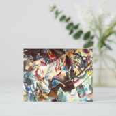 Carte Postale Kandinsky Composition Abstraite VI (Debout devant)