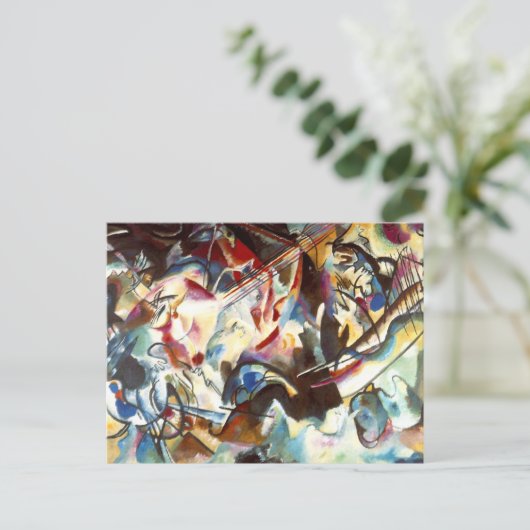 Carte Postale Kandinsky Composition Abstraite VI (Debout devant)