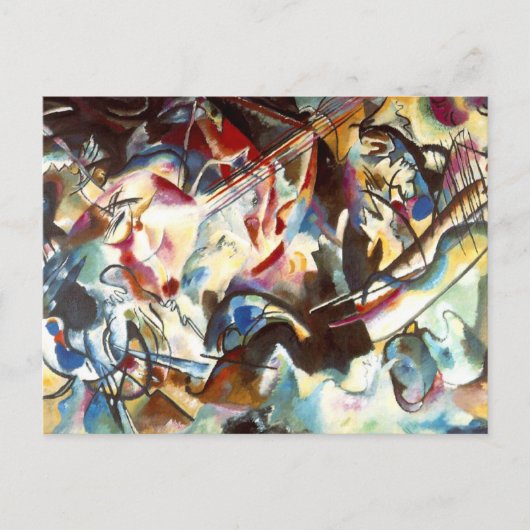 Carte Postale Kandinsky Composition Abstraite VI (Devant)