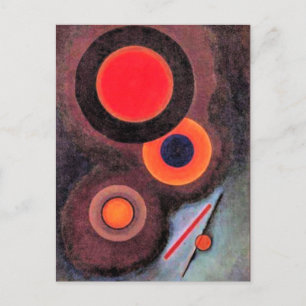 Carte Postale Kandinsky - Composition avec cercles