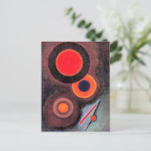 Carte Postale Kandinsky - Composition avec cercles (Debout devant)