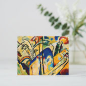 Carte Postale Kandinsky - Composition IV (Debout devant)