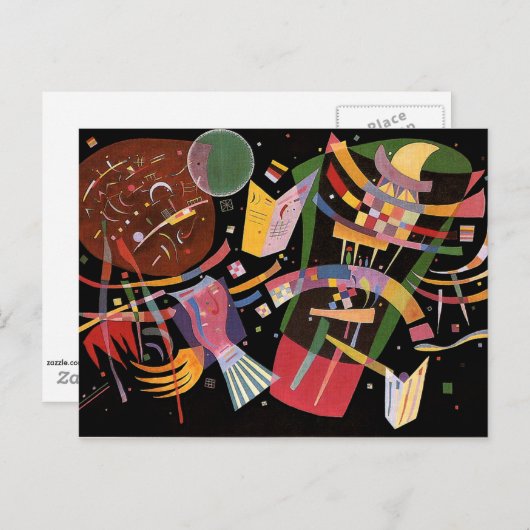 Carte Postale Kandinsky - Composition X (Devant / Derrière)