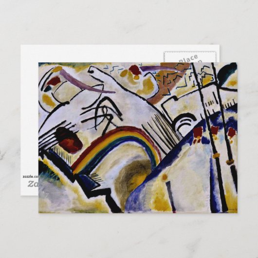 Carte Postale Kandinsky - Cossacks (Devant / Derrière)