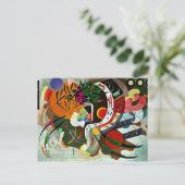 Carte Postale Kandinsky - Courbe dominante (Debout devant)