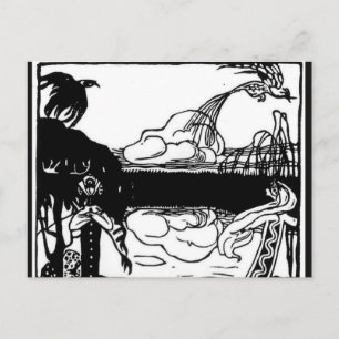 Carte Postale Kandinsky - Deux oiseaux