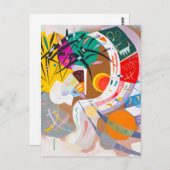 Carte postale Kandinsky Dominant Curve (Devant / Derrière)