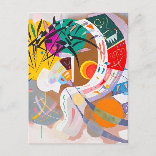 Carte postale Kandinsky Dominant Curve (Devant)