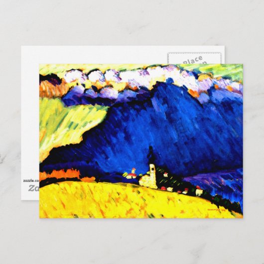 Carte Postale Kandinsky - Dunaberg (Devant / Derrière)