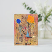 Carte Postale Kandinsky - Eins Zwei, (Debout devant)