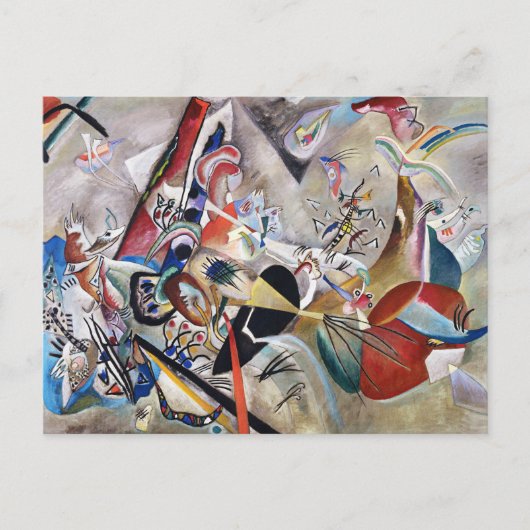 Carte postale Kandinsky En Gris (Devant)