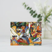Carte Postale Kandinsky - Étude sur la composition II (Debout devant)