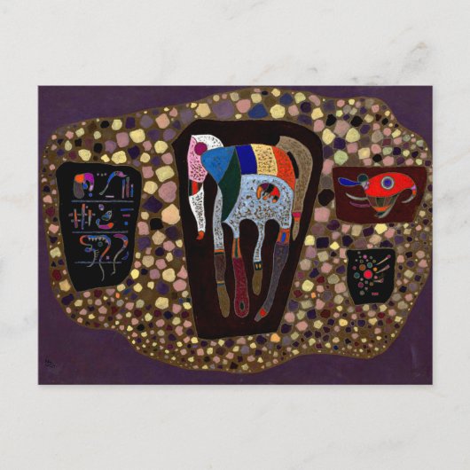 Carte Postale Kandinsky - Fragments (Devant)