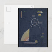 Carte Postale Kandinsky - gris foncé (Devant / Derrière)