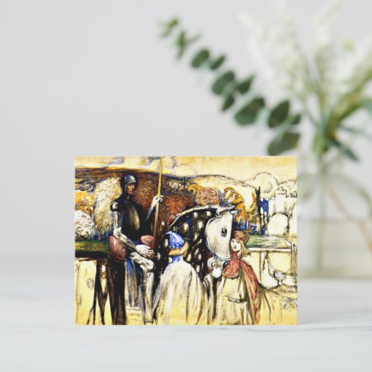 Carte Postale Kandinsky - Guerrier monté (Debout devant)