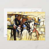 Carte Postale Kandinsky - Guerrier monté (Devant / Derrière)