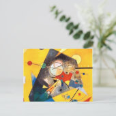 Carte Postale Kandinsky Harmonie calme Art Abstrait (Debout devant)