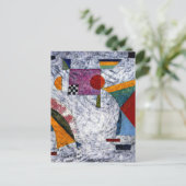 Carte Postale Kandinsky - Illuminations, oeuvres colorées, (Debout devant)