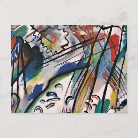 Carte Postale Kandinsky - Improvisation 28 (Dos)
