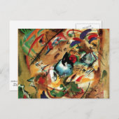 Carte Postale Kandinsky - Improvisation - Dreamy (Devant / Derrière)