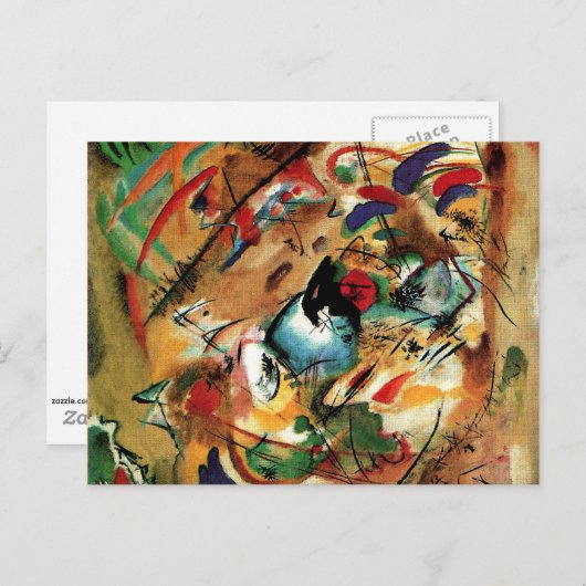 Carte Postale Kandinsky - Improvisation - Dreamy (Devant / Derrière)