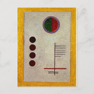 Carte Postale Kandinsky - Inflexible