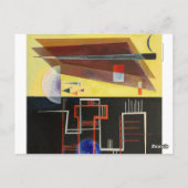 Carte Postale Kandinsky Inner Alliance Abstraite (Dos)