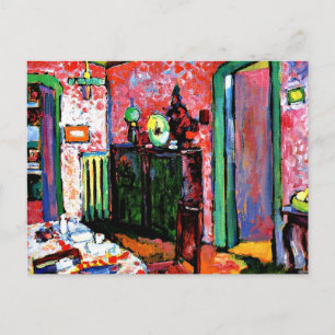 Carte Postale Kandinsky : Intérieur, Ma salle à manger, 
