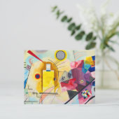 Carte Postale Kandinsky jaune-rouge-bleu (Debout devant)
