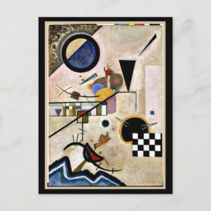 Carte Postale Kandinsky - Les accords s'opposent