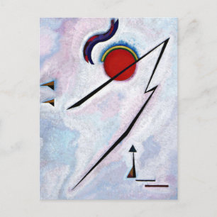Carte Postale Kandinsky - Ligne angulaire