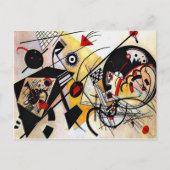 Carte Postale Kandinsky - Ligne de transit (Devant)