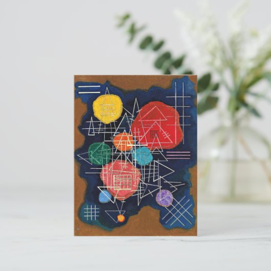 Carte Postale Kandinsky - Luminosité voilée (Debout devant)