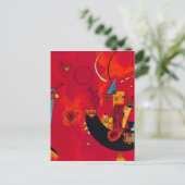 Carte Postale Kandinsky Mit und Gegen (Debout devant)