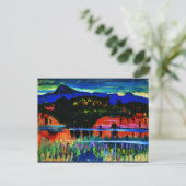 Carte Postale Kandinsky - Murnau am Staffelsee (Debout devant)