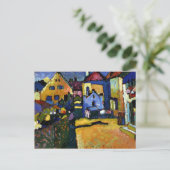 Carte Postale Kandinsky - Murnau - Grungasse (Debout devant)