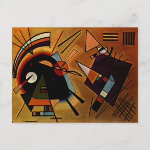 Carte Postale Kandinsky - Noir et Violet,