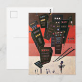 Carte Postale Kandinsky - Ombres (Devant / Derrière)