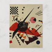 Carte Postale Kandinsky - Orange (Devant)