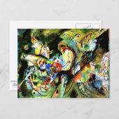 Carte Postale Kandinsky - Overcast (Devant / Derrière)