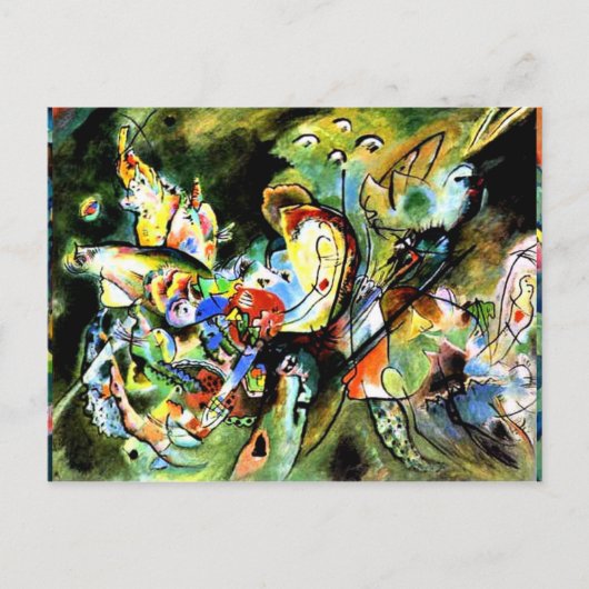 Carte Postale Kandinsky - Overcast (Devant)