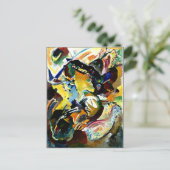 Carte Postale Kandinsky - Panel pour Edwin R. Campbell, no 2 (Debout devant)
