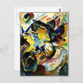 Carte Postale Kandinsky - Panel pour Edwin R. Campbell, no 2 (Devant / Derrière)