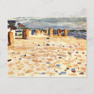 Carte Postale Kandinsky - Paniers de plage en Hollande