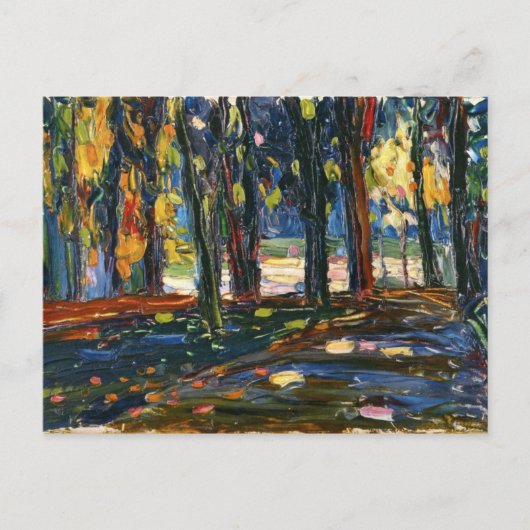 Carte Postale Kandinsky - Parc de Saint-Cloud, automne II (Devant)