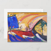 Carte Postale Kandinsky - Peinture avec Troika (Devant / Derrière)